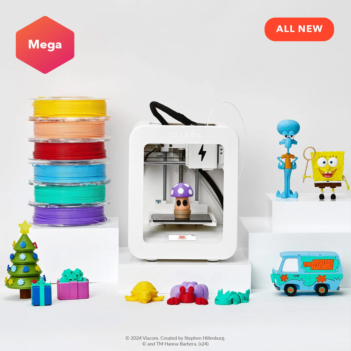 Toybox 3D Printer Mega Bundle – Toybox Labs1
