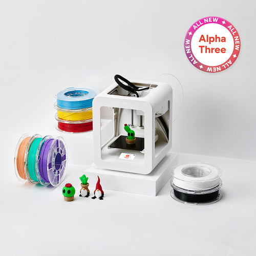 Toybox Alpha Three Deluxe 3D Printer Bundle
