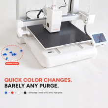 Cargar imagen en el visor de la galería, Quick color changes, designed to minimize purge. Toybox Luna switches colors on its own mid-print
