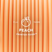 Afbeelding laden in Galerijweergave, Peach Printer Food close-up